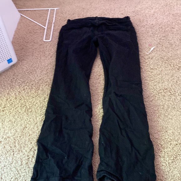 Low rise black boot cut jeans - Picture 2 of 2